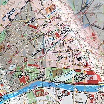 Amazon.co.jp: Paris Plan Map Guide 2015 パリ マップ